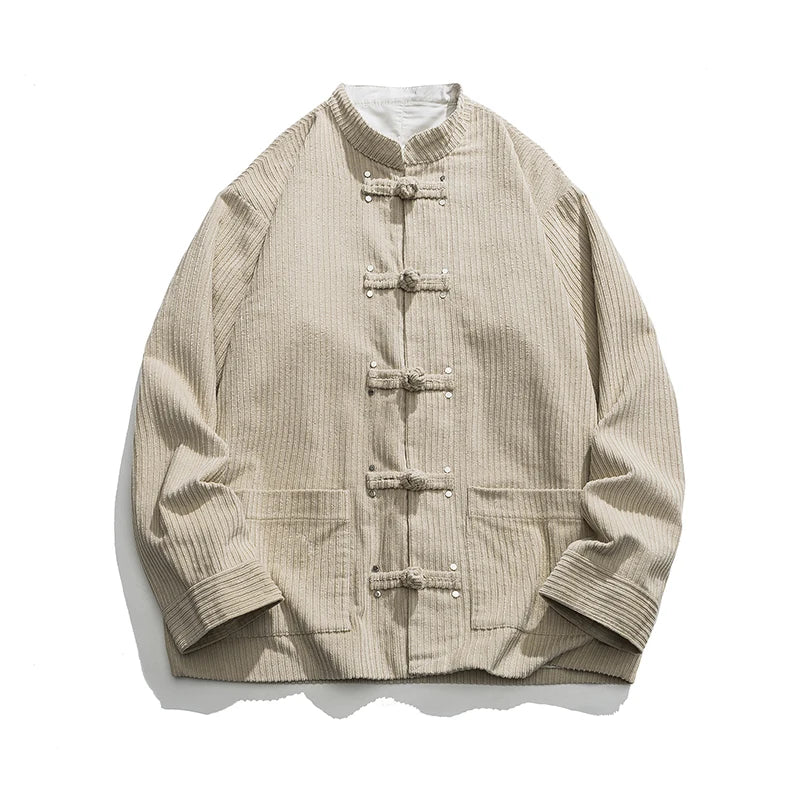 Herre Fløjlsjakke Oversized Design 2