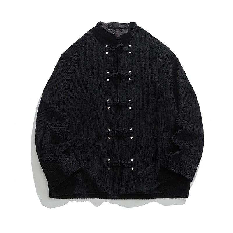 Herre Fløjlsjakke Oversized Design 5