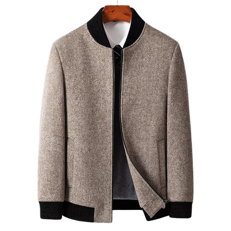Herre Frakke Slim Fit Stilmæssig 0