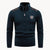 Herre Halfzip Pullover Moderne Casual Sweater 10