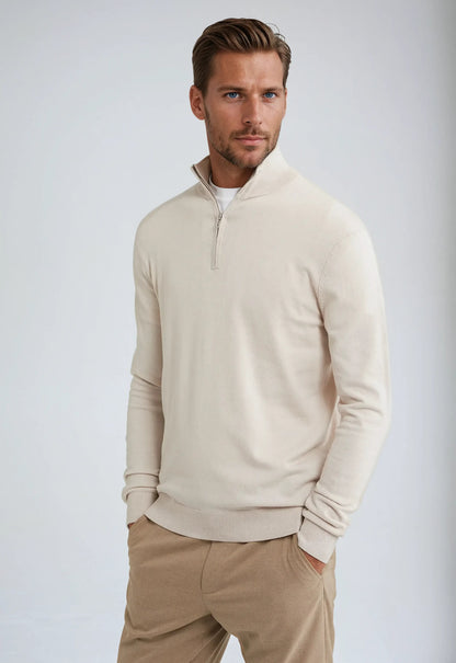 Herre Halv Lynlås Sweatshirt Casual Stil til Hverdagsbrug 5