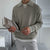 Herre Halv Zip Sweater Moderne Design 1