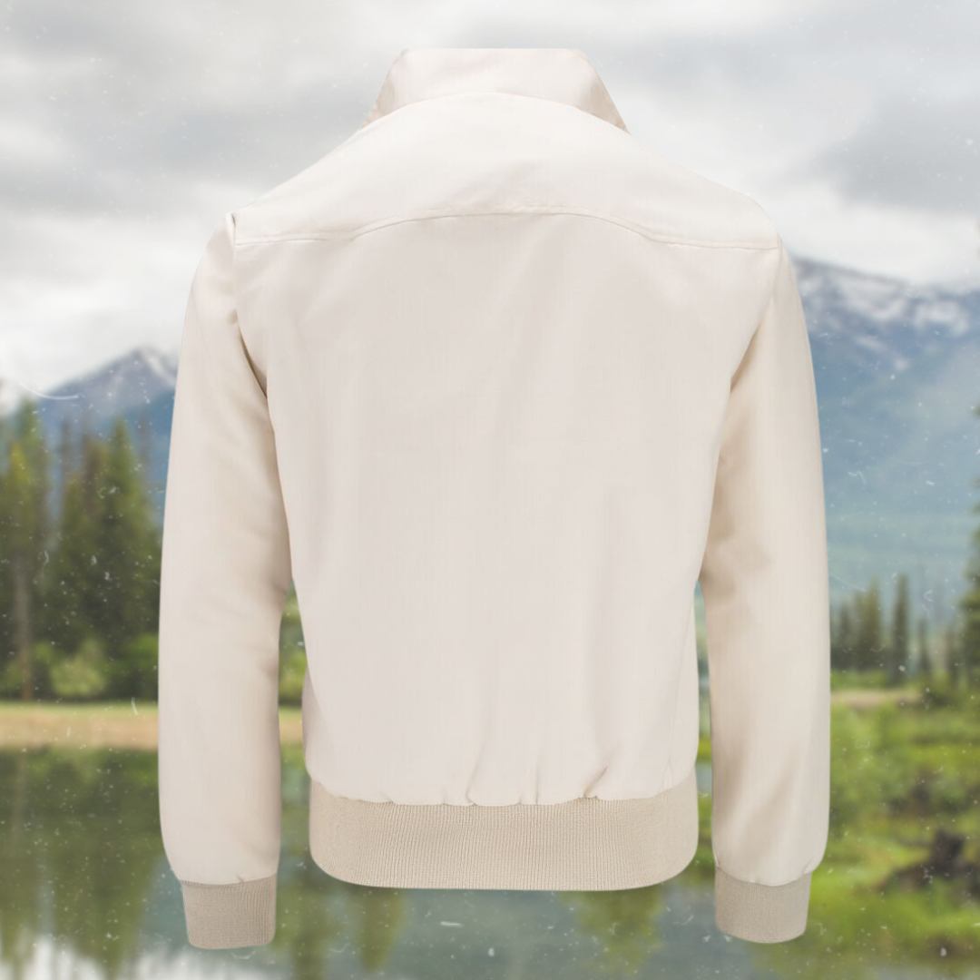 Herre Harrington-Jacke med Klassisk Design 7