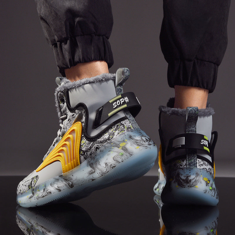 Herre High-Top Sneakers med Plys Interiør 2