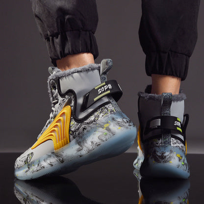 Herre High-Top Sneakers med Plys Interiør 2