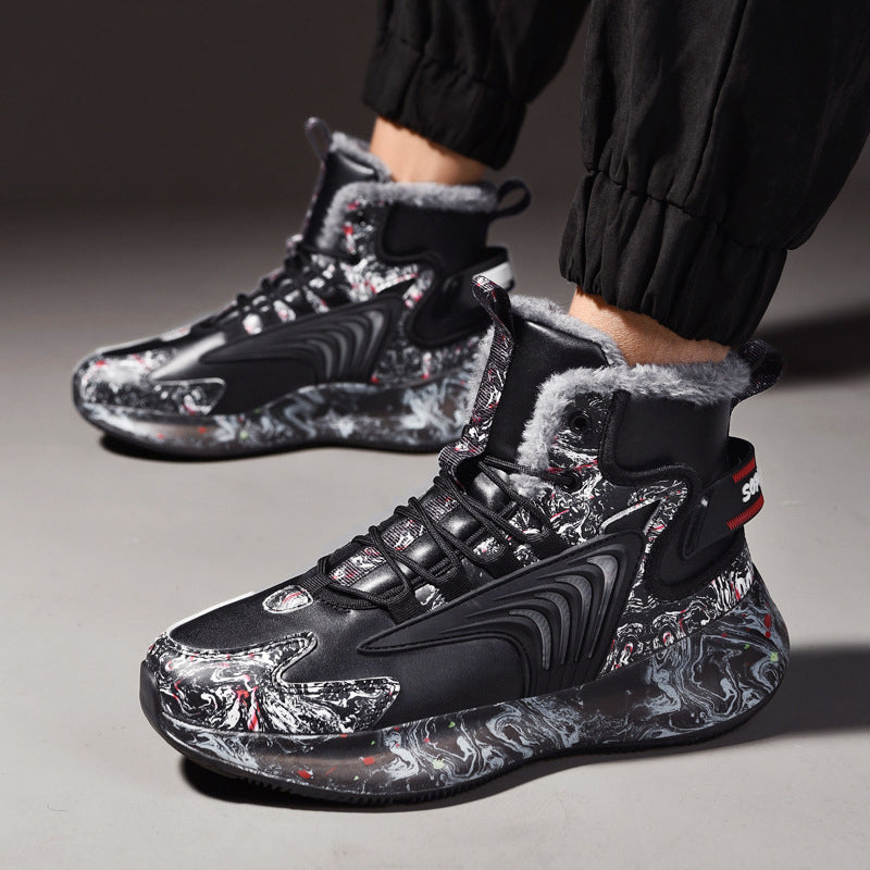 Herre High-Top Sneakers med Plys Interiør 6