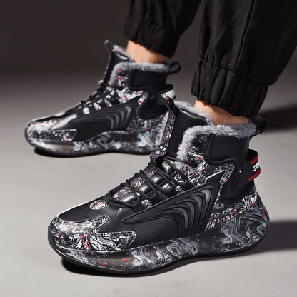 Herre High-Top Sneakers med Plys Interiør 6