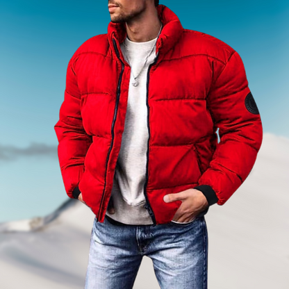 Herre Jakke Vinter Moderne Puffer Design med Afslappet Pasform 3