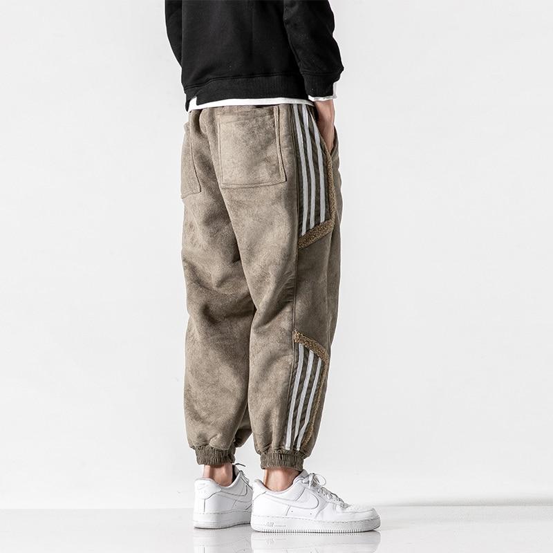 Herre Joggers Med Sidelinjer I Premium Bomuld 2