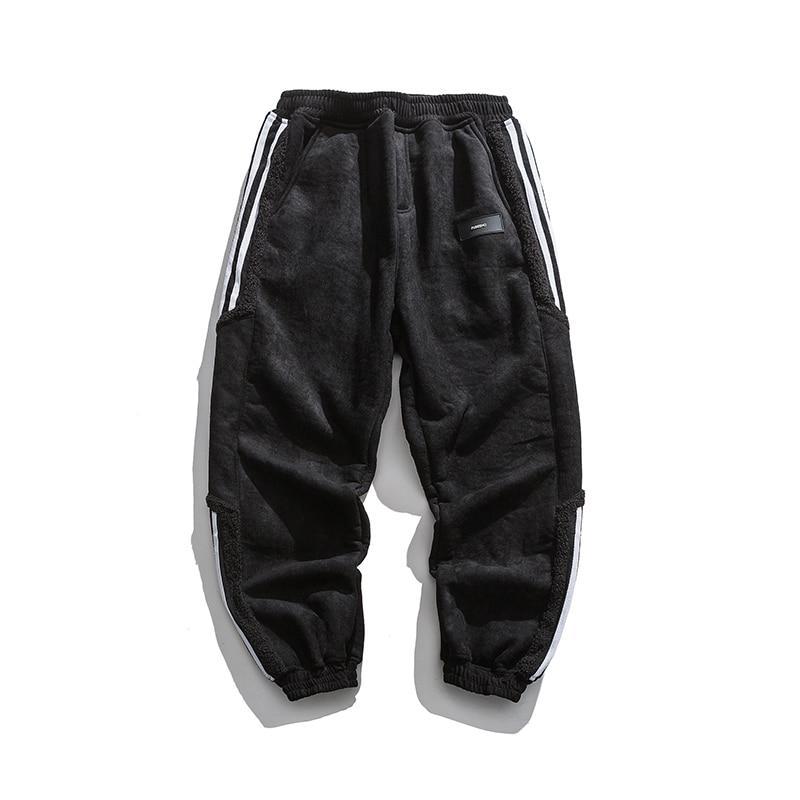Herre Joggers Med Sidelinjer I Premium Bomuld 7