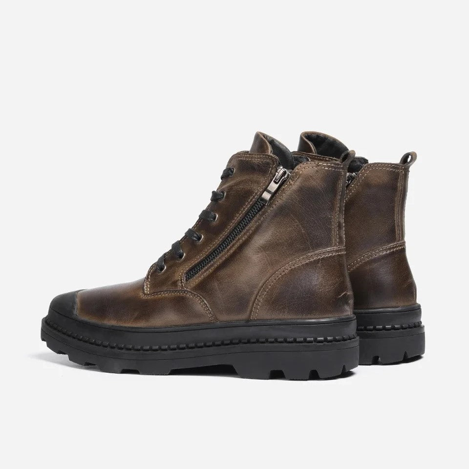Herre Læderstøvler Vintage Stil 6