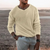 Herre Langærmet Pullover Strikmateriale 1