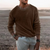 Herre Langærmet Pullover Strikmateriale 3