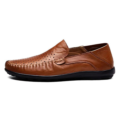 Herre Loafers Læder Air-Flow Design Komfortable Til Mænd 3