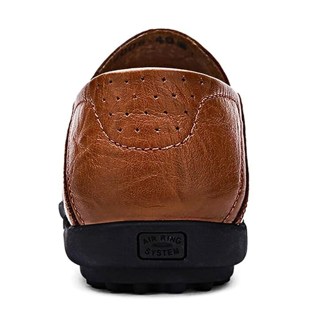 Herre Loafers Læder Air-Flow Design Komfortable Til Mænd 4
