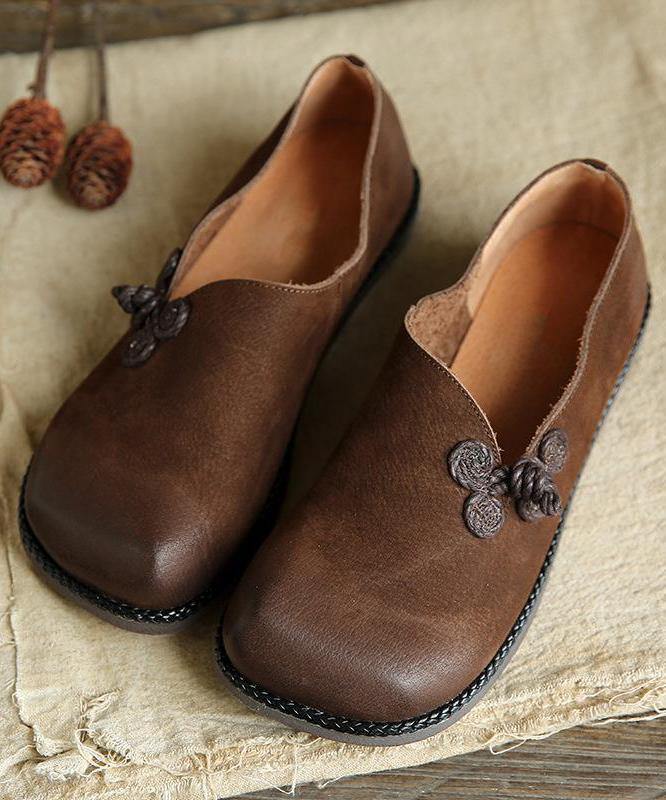 Herre Loafers i Brun Kunstlæder 1