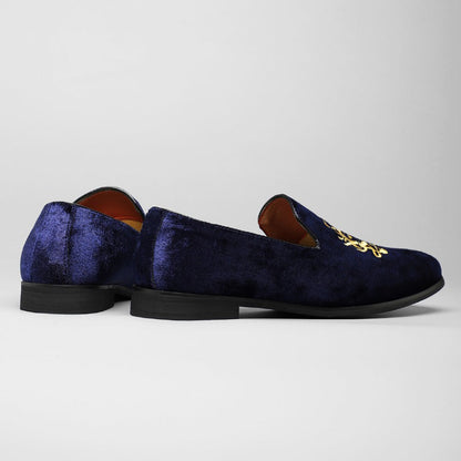 Herre Loafers i Fløjl med Dristig Indersål 1