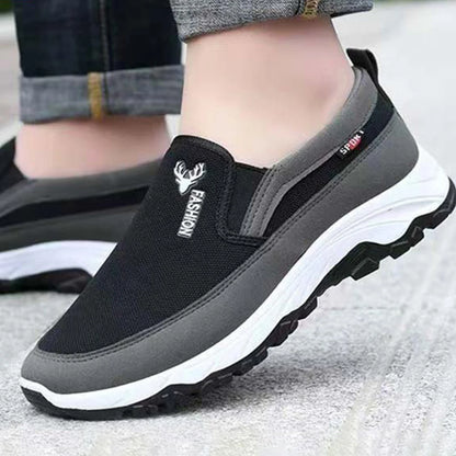 Herre Løbesko til Vandring Åndbar Mesh Slip-On 3