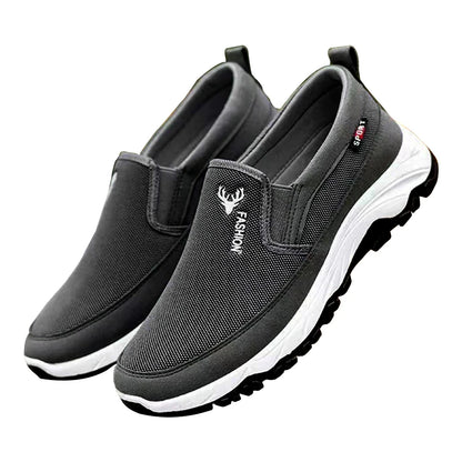 Herre Løbesko til Vandring Åndbar Mesh Slip-On 6