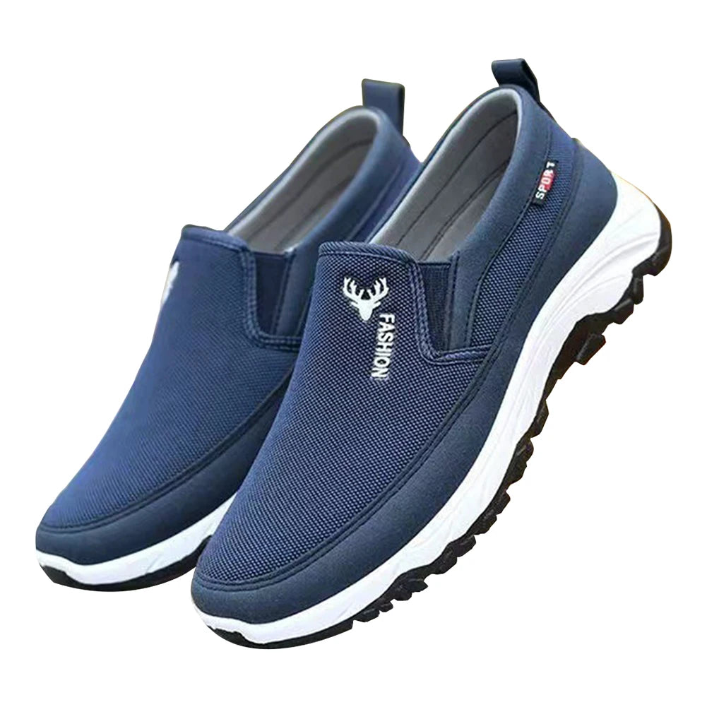Herre Løbesko til Vandring Åndbar Mesh Slip-On 7