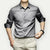 Herre Overhemd Slim Fit Non-Iron Åndbar Stof 4