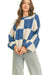 Herre Oversized Pullover Ternet Cobalt 0