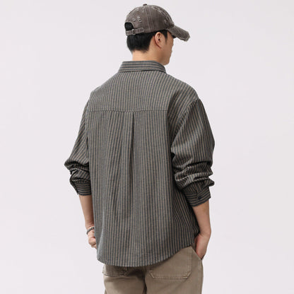 Herre Overtrøje Oversized Afslappet Stil 4
