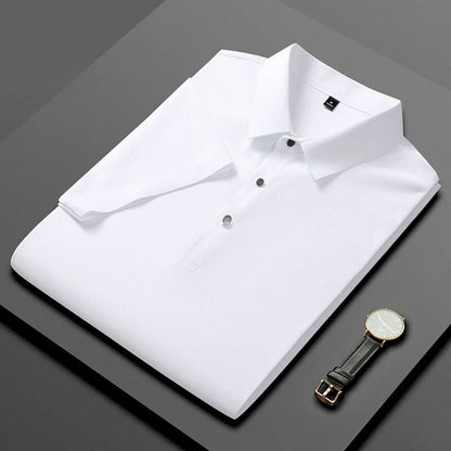 Herre Polo Shirt Åndbar Regular Fit Komfortabelt Materiale 1