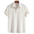 Herre Polo Shirt Chevron Mønster Åndbart Materiale 0