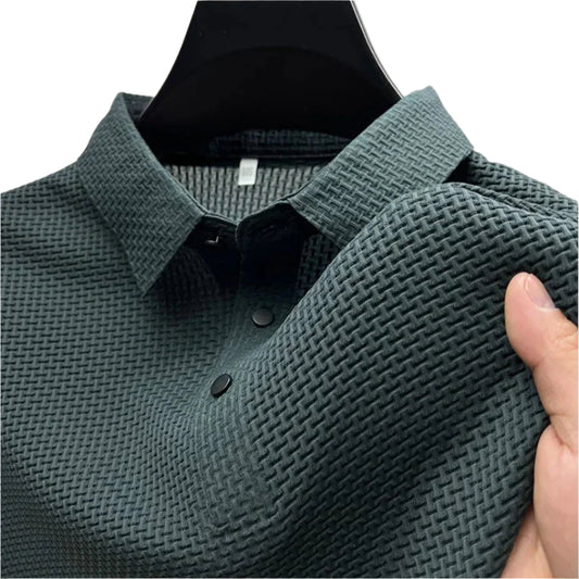 Herre Polo Shirt Letvægts Åndbar Klassisk Design 0