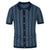 Herre Polo Skjorte Chevron Design Åndbar Stof 0