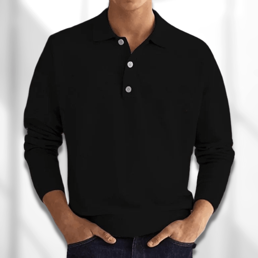 Herre Polo T-shirt Komfortabel Stil Blødt Stof 1
