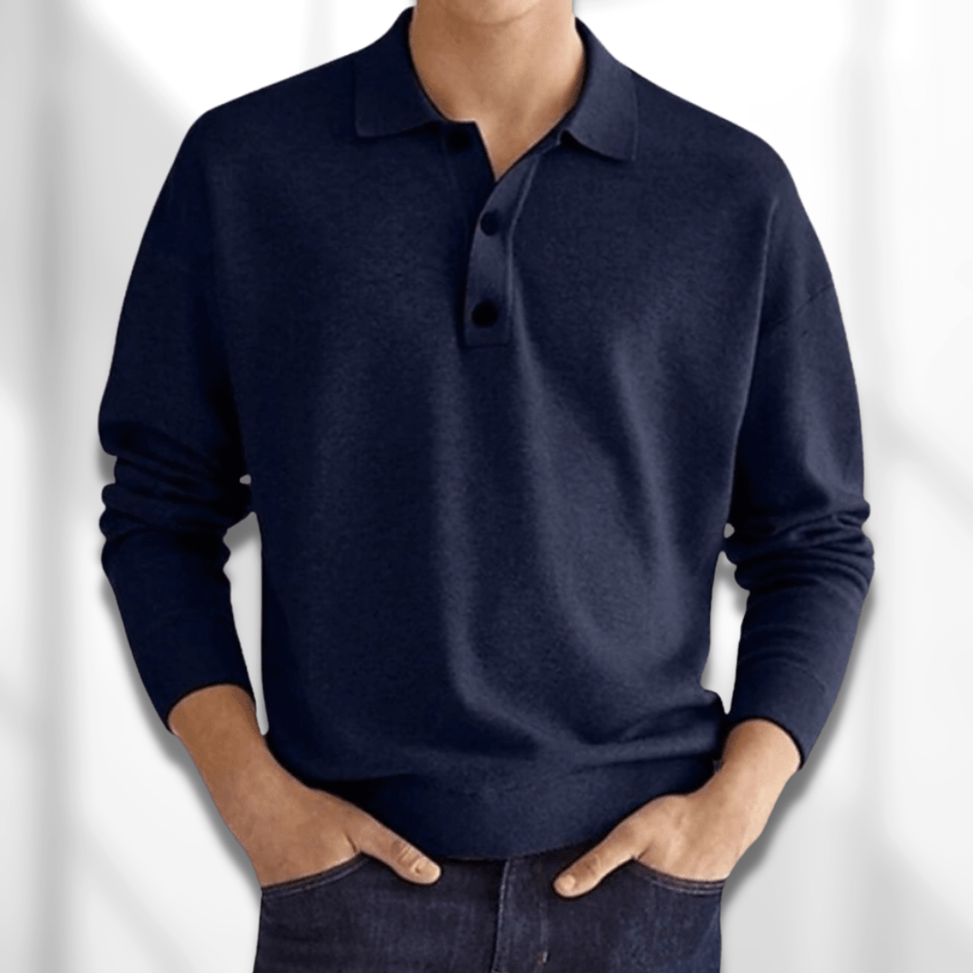 Herre Polo T-shirt Komfortabel Stil Blødt Stof 2
