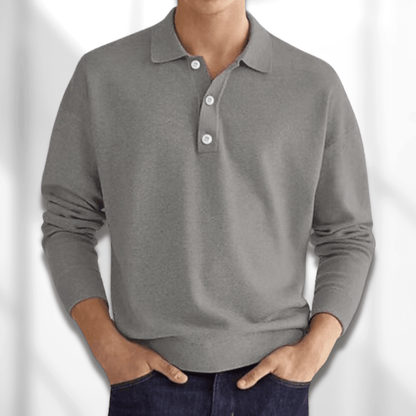 Herre Polo T-shirt Komfortabel Stil Blødt Stof 3