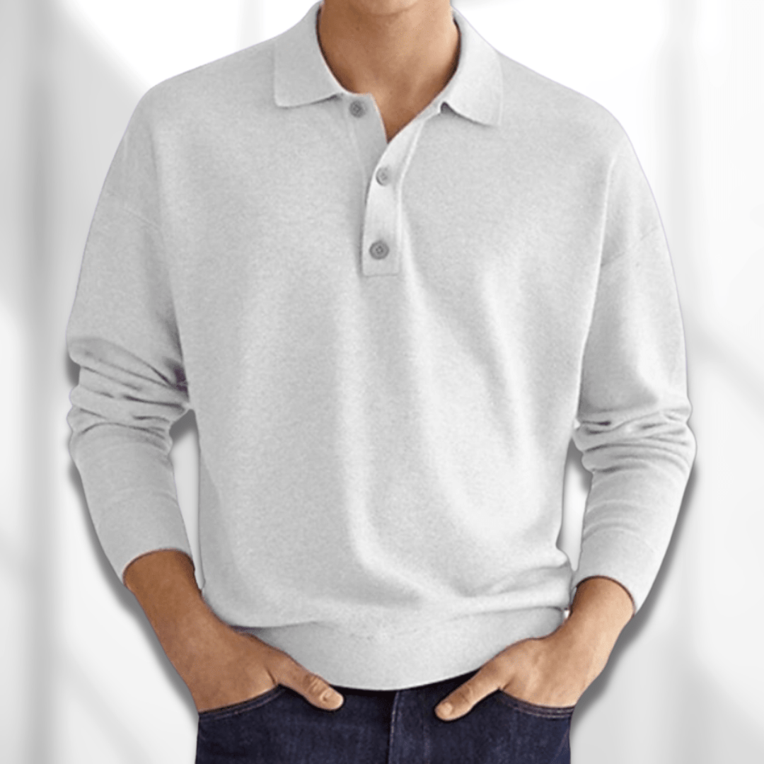 Herre Polo T-shirt Komfortabel Stil Blødt Stof 4
