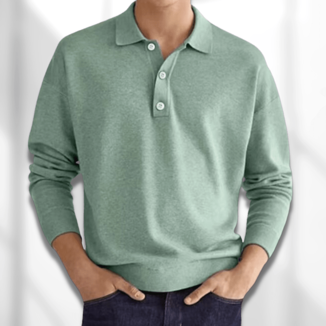Herre Polo T-shirt Komfortabel Stil Blødt Stof 5