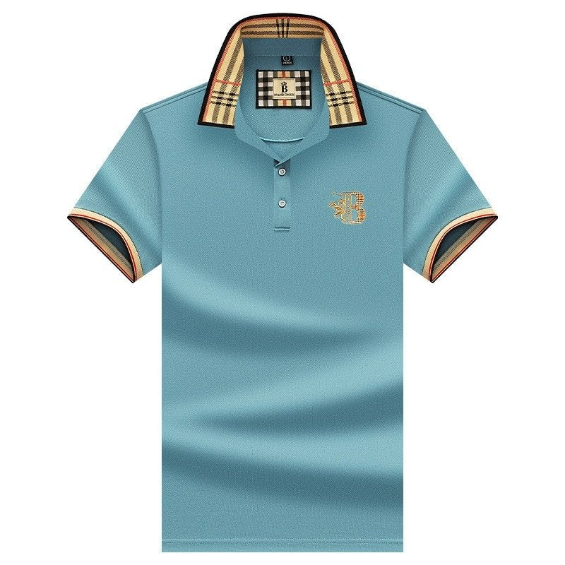 Herre Polohemd Moderne Stil Komfortabel 3
