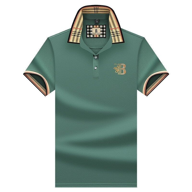 Herre Polohemd Moderne Stil Komfortabel 4