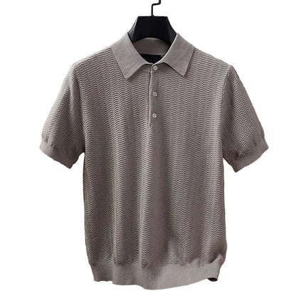 Herre Poloshirt Klassisk Stil 0