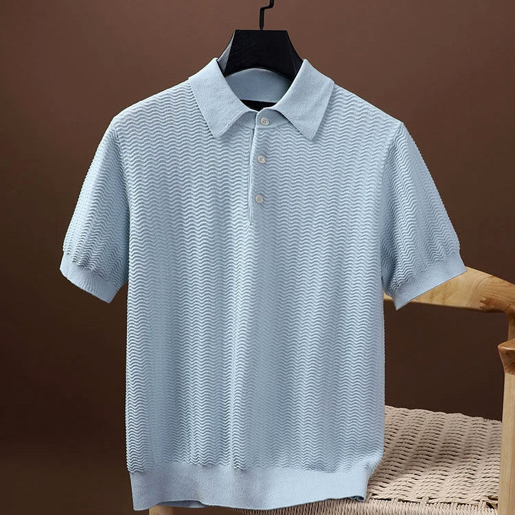 Herre Poloshirt Klassisk Stil 2