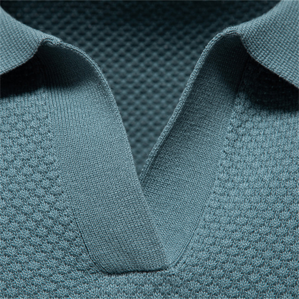 Herre Poloshirt Klassisk Stil 8