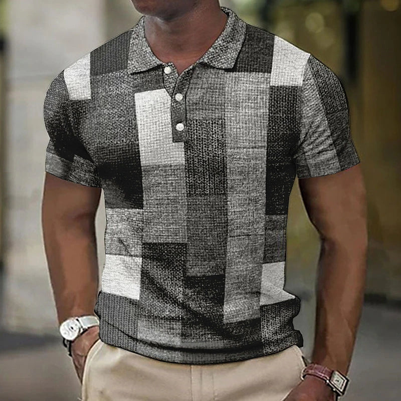Herre Poloshirt Med Tryk 2