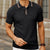 Herre Poloshirt Slim Fit Silke til Mænd Komfortabelt Design 6