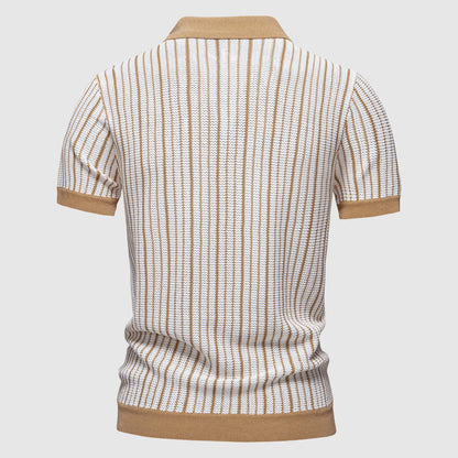 Herre Poloshirt med Klassisk Stil 2