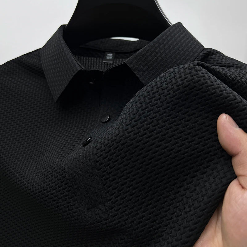 Herre Poloshirt med Kort Ærme 1