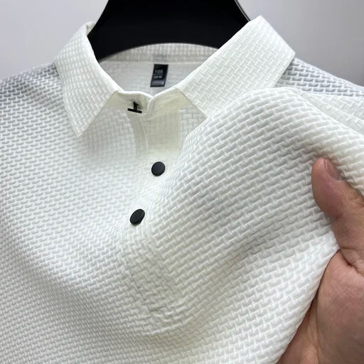 Herre Poloshirt med Kort Ærme 4
