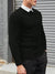 Herre Pullover Jacquarddesign Casual Sweater 4