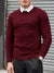 Herre Pullover Jacquarddesign Casual Sweater 6
