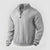 Herre Pullover Kvart Lynlås Klassisk Sweater 8