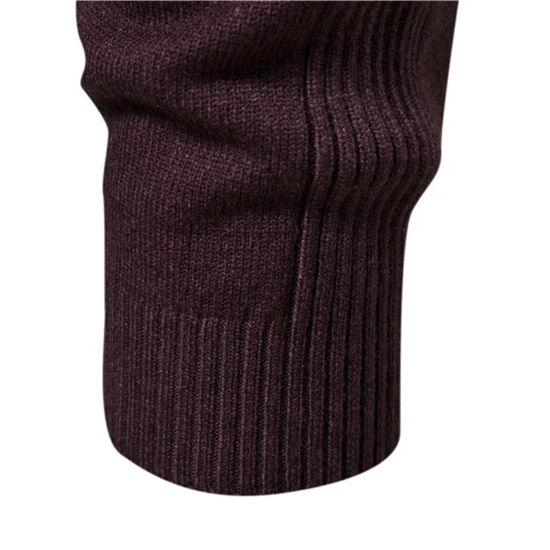 Herre Pullover Rullekrave Tidløs Sweater 3